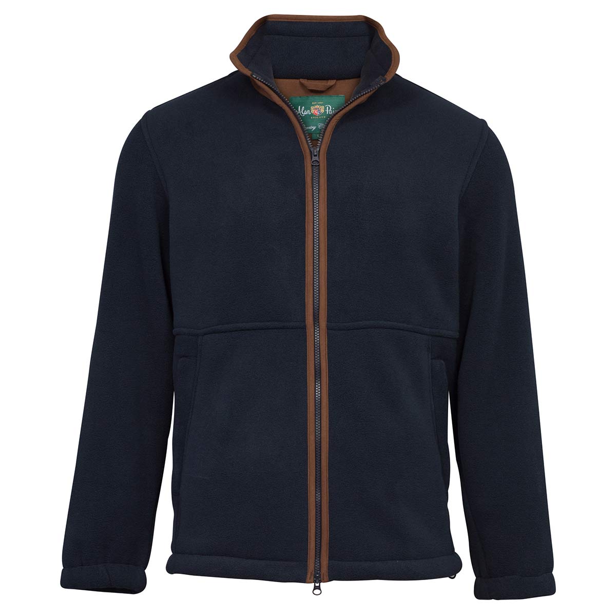 Alan Paine Aylsham Gents Fleece Jacket - Dark Navy