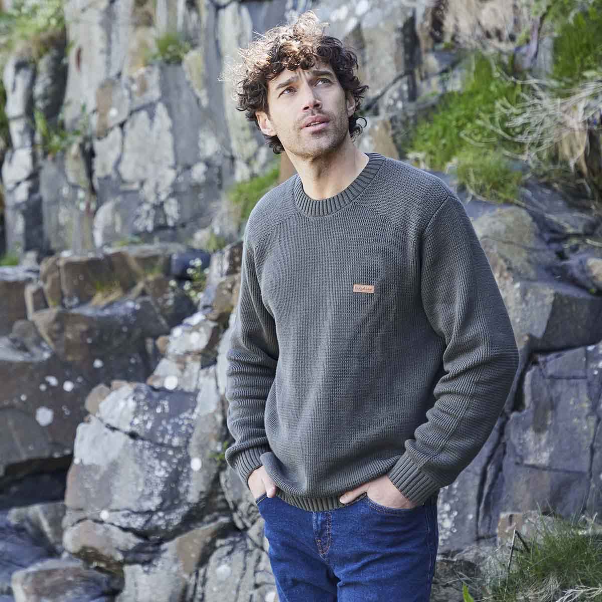 Ridgeline Men's Journeyman Jumper - Moss - Life