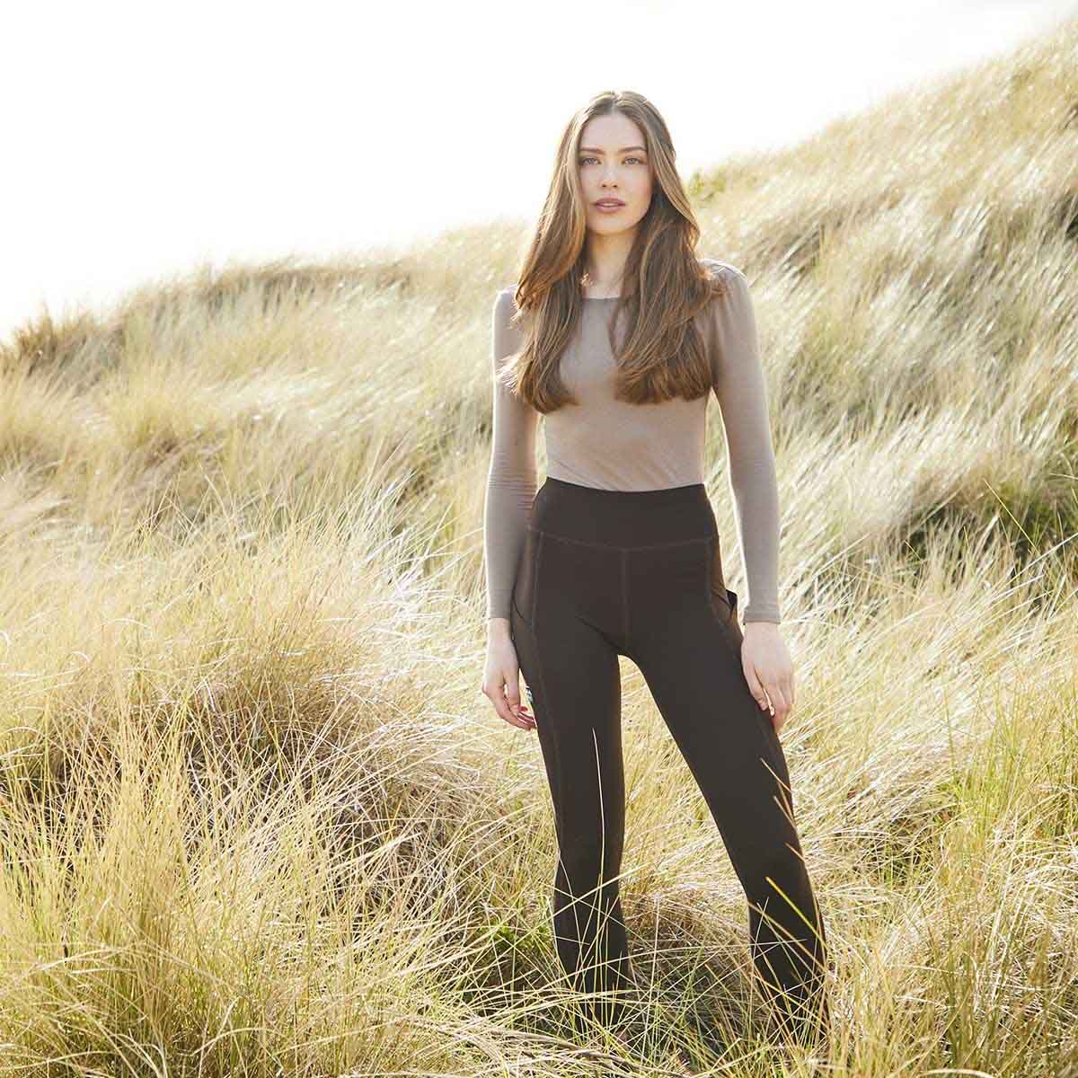 Ridgeline Women's Infinity Leggings - Deep Bark