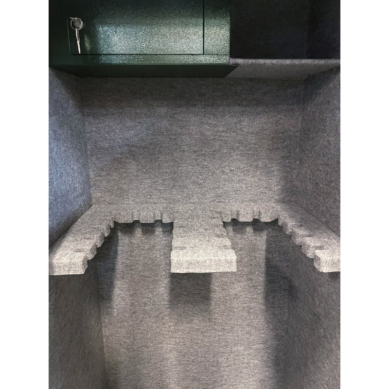 Boston Security BSEC24 24-Gun Safe with digital lock and ammo locker