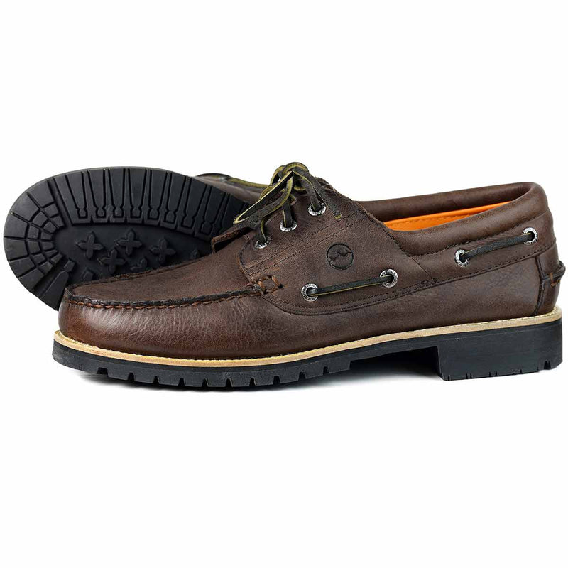 Orca Bay Buffalo Men's Country Shoes Dark Brown