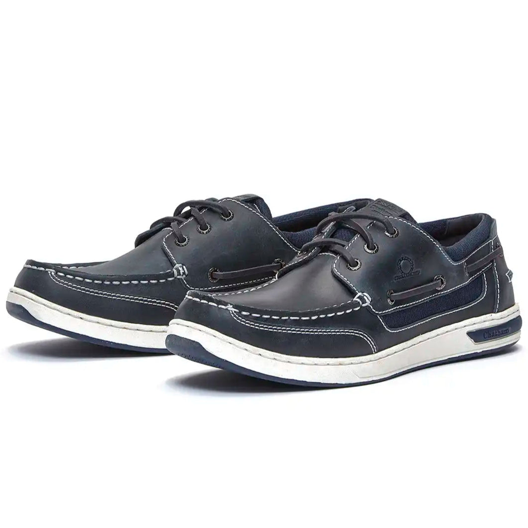 Chatham Buton G2 Men's Deck Shoes - Navy - Pair
