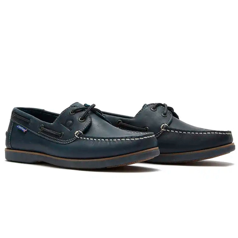 Chatham Whitstable Men's Deck Shoes - Navy - Pair