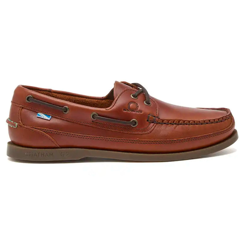 Chatham Kayak II G2 Men's Deck Shoes- Chestnut- right side view