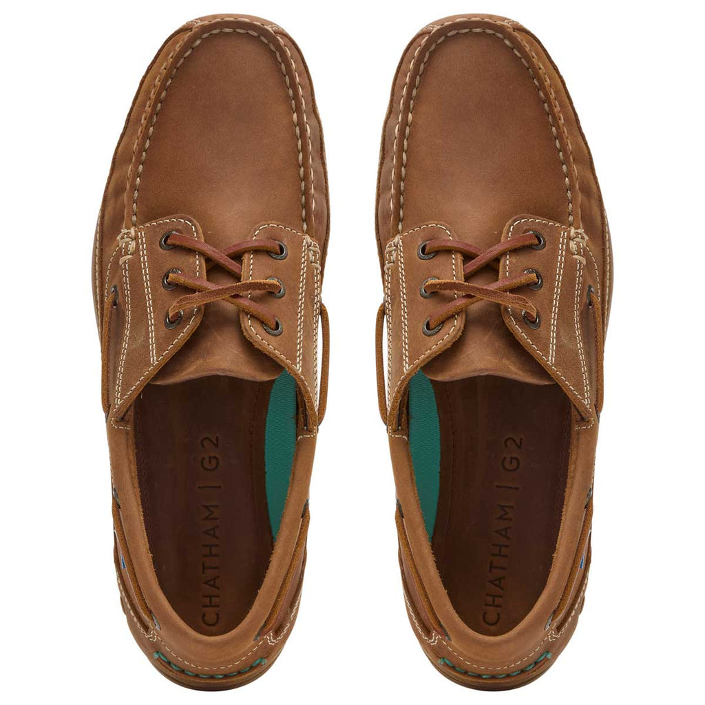 Chatham Rockwell II G2 Wide Fit Men's Deck Shoes | ArdMoor