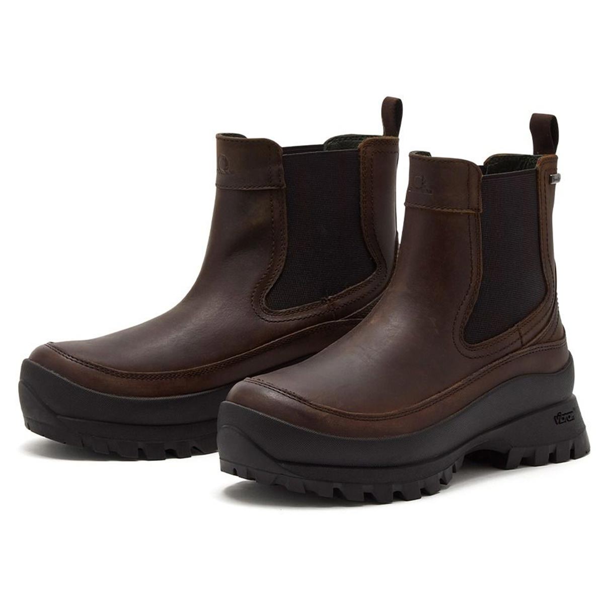 Chatham Badminton Lady Waterproof Chelsea Boots - Dark Brown