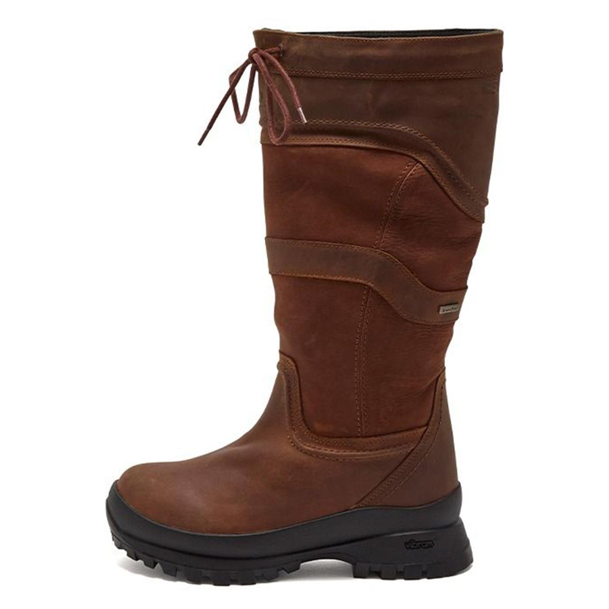 Chatham Cheltenham Lady Waterproof Tall Boots - Tan - Left