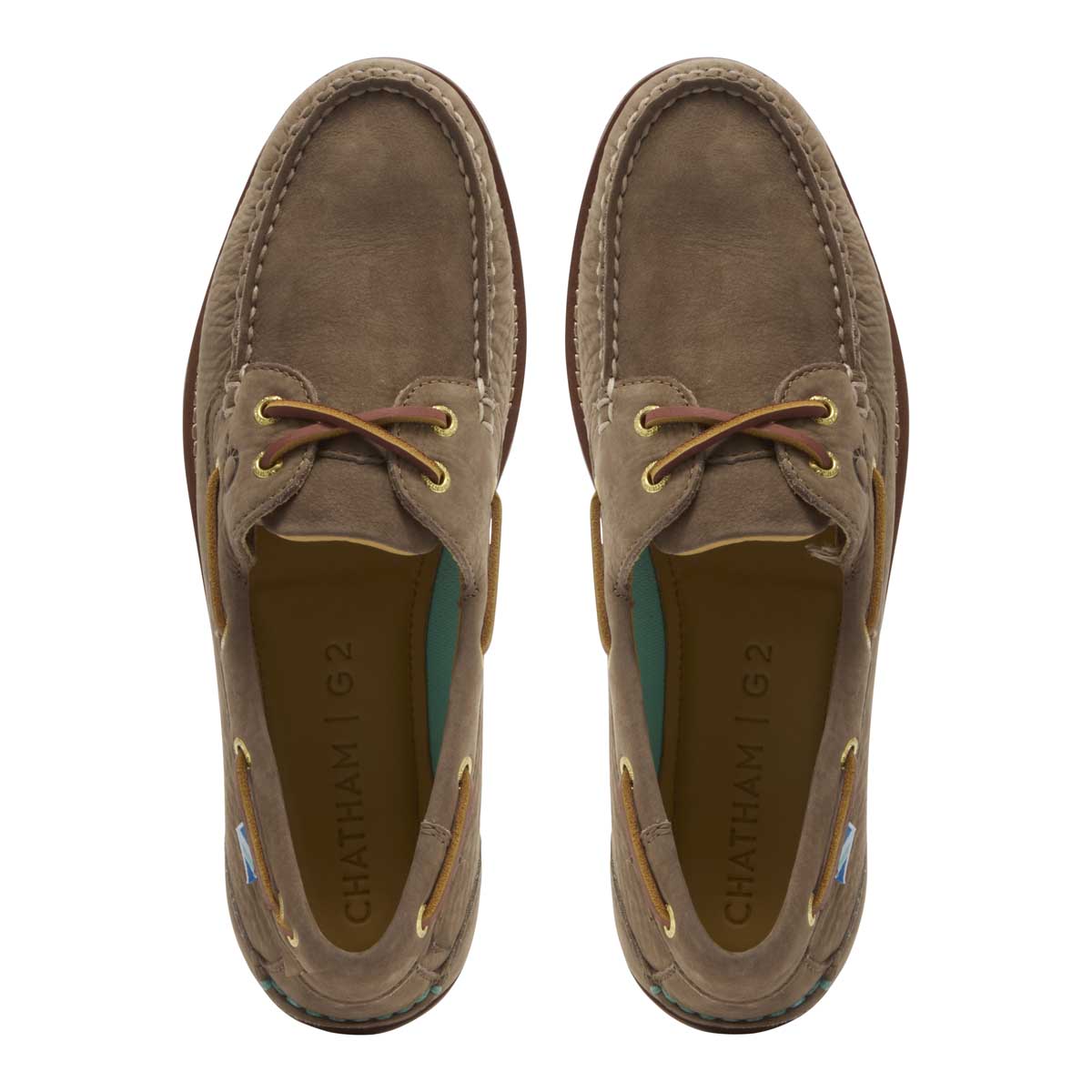 Chatham Lyme G2 Deck Shoes - Fossil - Above