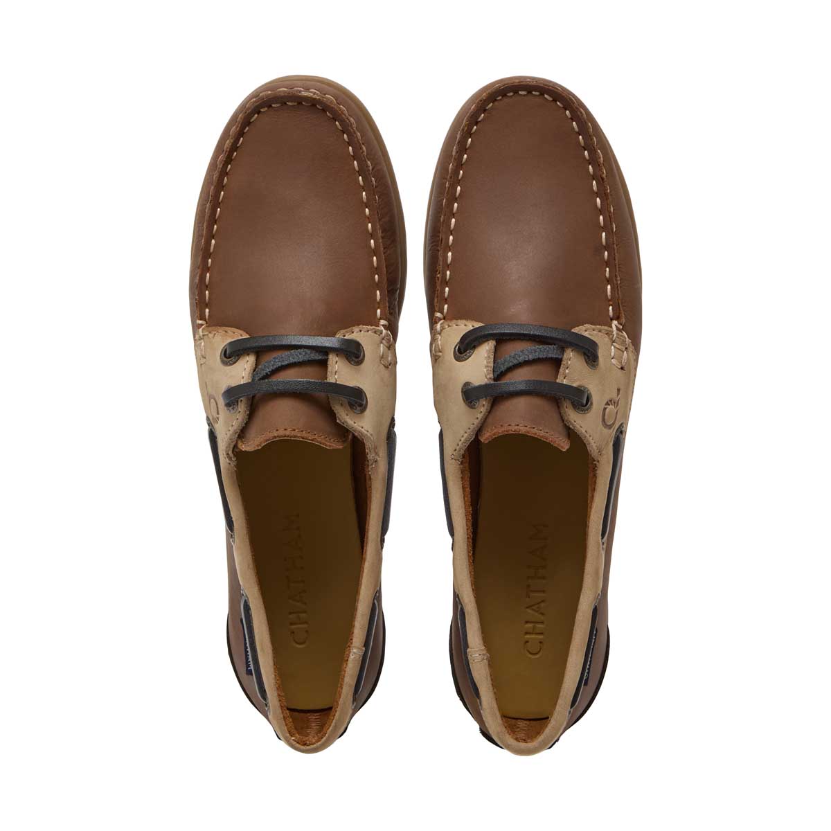 Chatham Penang Lady Women's Deck Shoes - Sand/Tan - Above