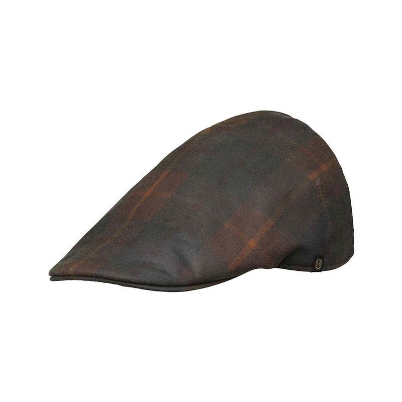    Chevalier-Torre-Waxed-Cotton-Sixpence-Cap-Hunter-Check