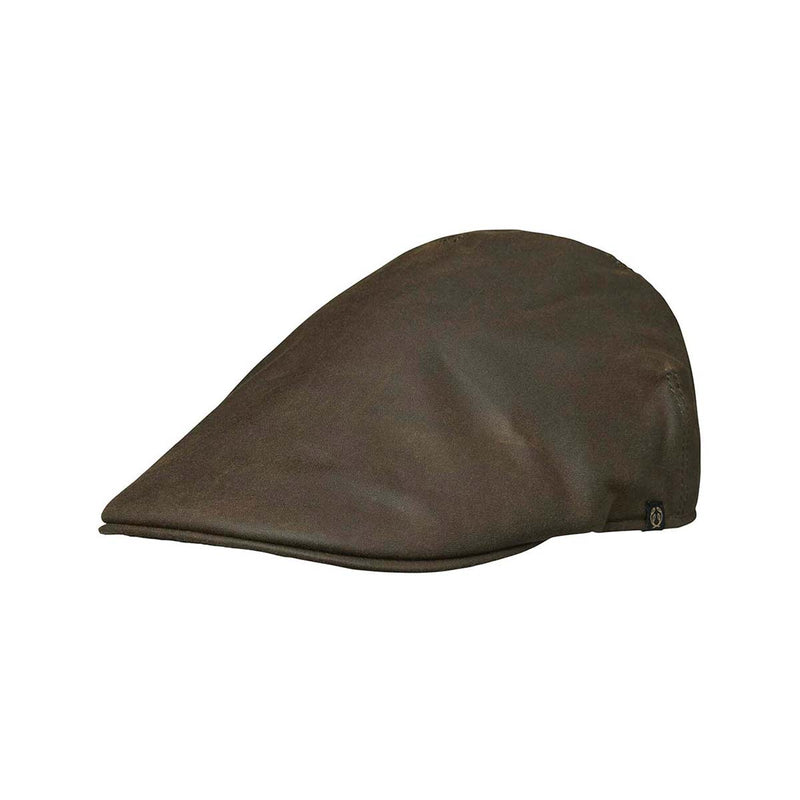    Chevalier-Torre-Waxed-Cotton-Sixpence-Cap-Leather-Brown