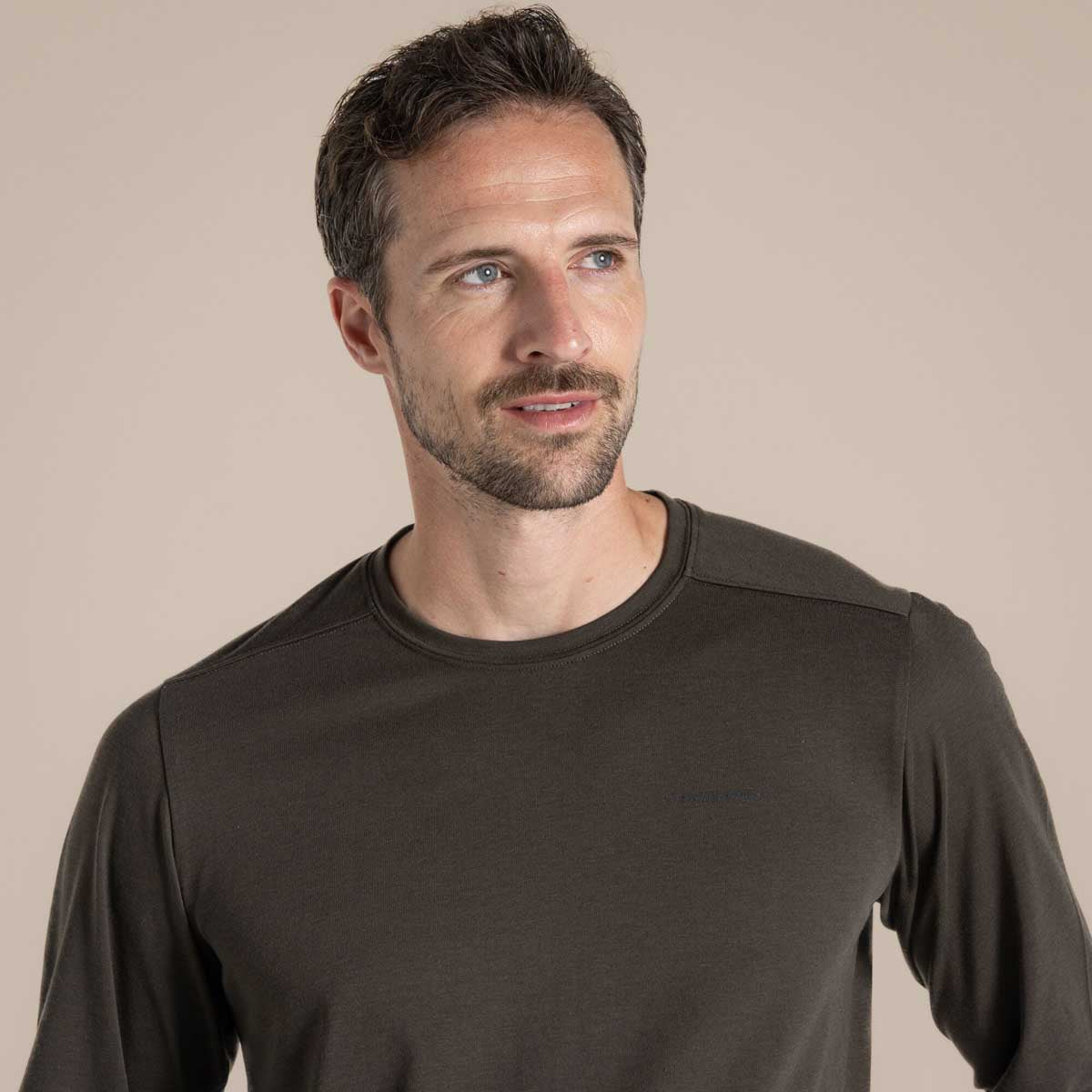 Craghoppers NosiLife Abel Long Sleeved T-Shirt - Woodland Green