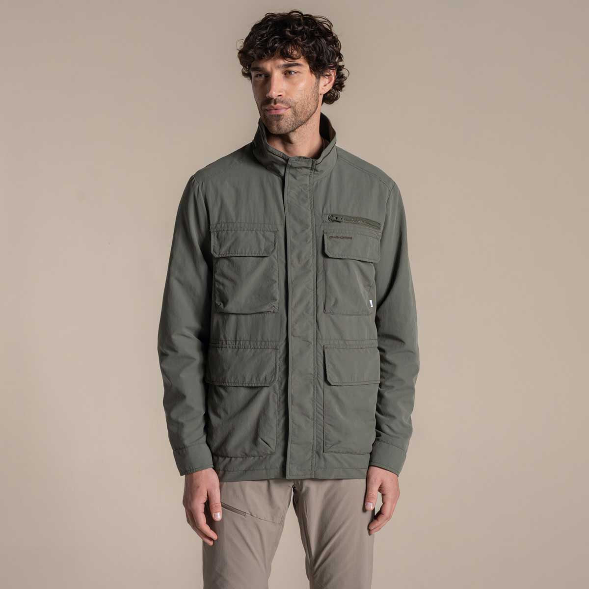 Craghoppers NosiLife Adventure Jacket V - Dark Sage