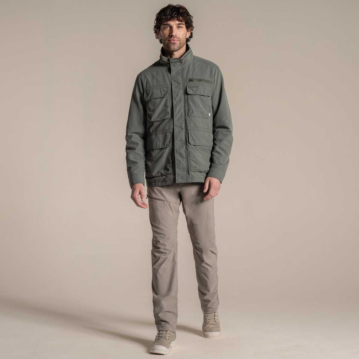 Craghoppers NosiLife Adventure Jacket V - Dark Sage