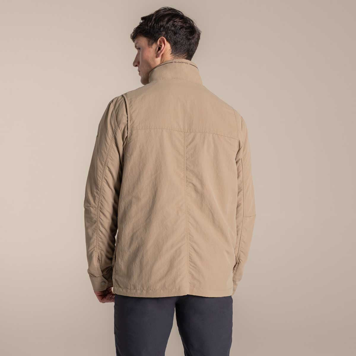 Craghoppers NosiLife Adventure Jacket V - Earthenware - Rear