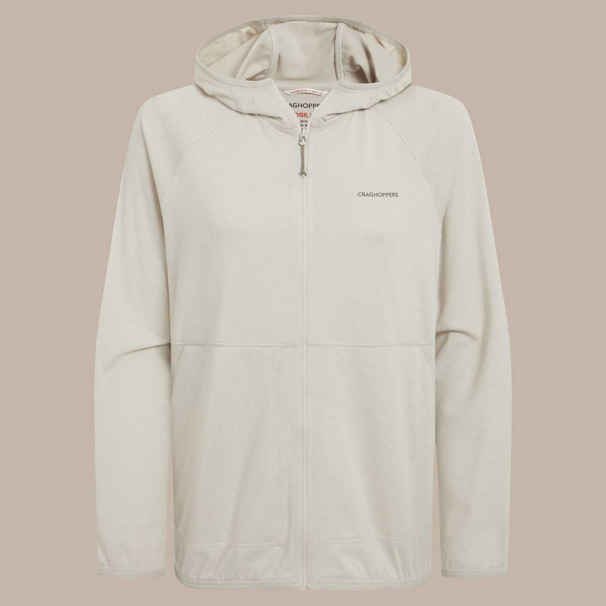 Craghoppers NosiLife Aya Women's Hooded Jacket - Oyster Marl
