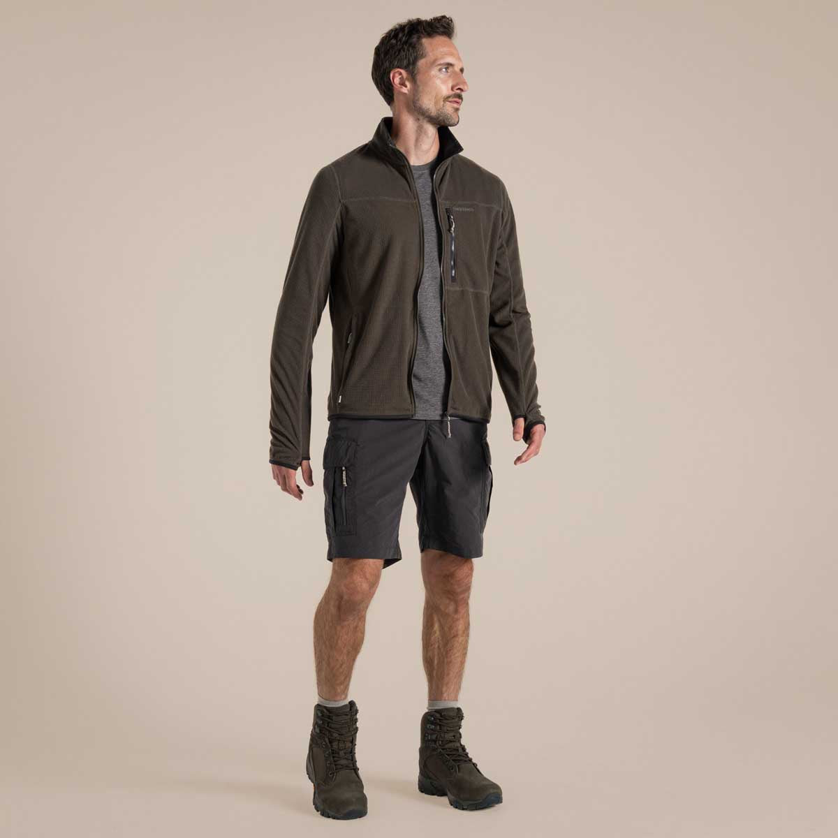 Craghoppers NosiLife Cargo Short III - Black Pepper