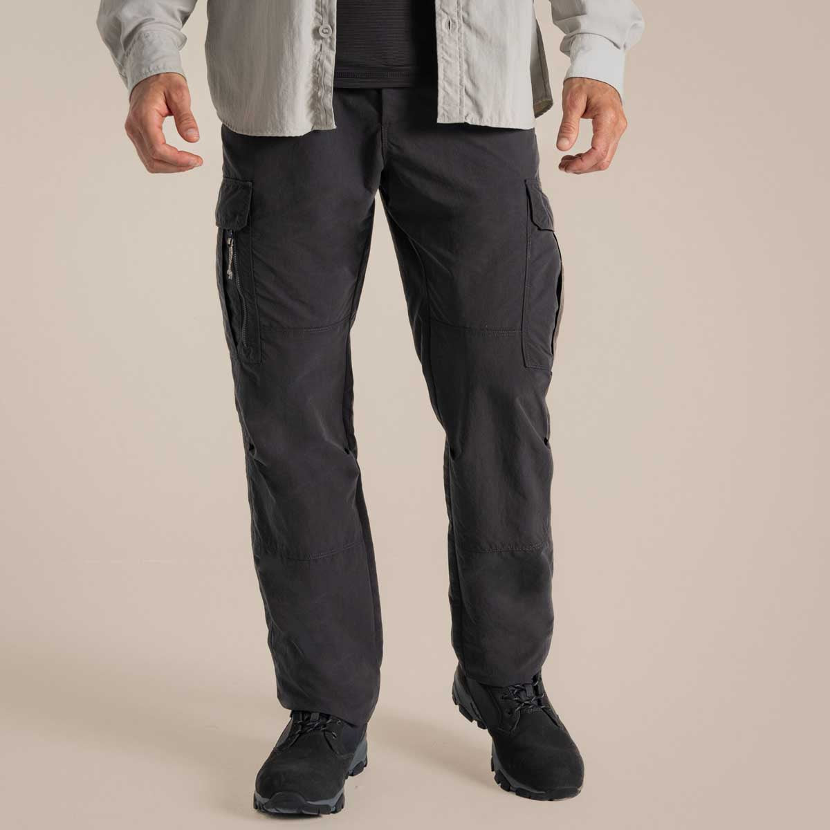 Craghoppers NosiLife Cargo Trouser III - Black Pepper