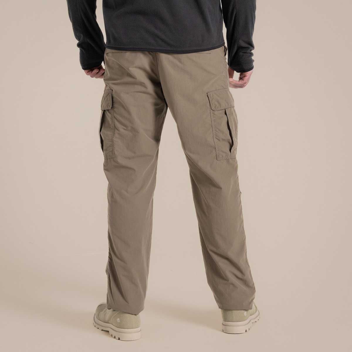 Craghoppers NosiLife Cargo Trouser III - Pebble - Rear