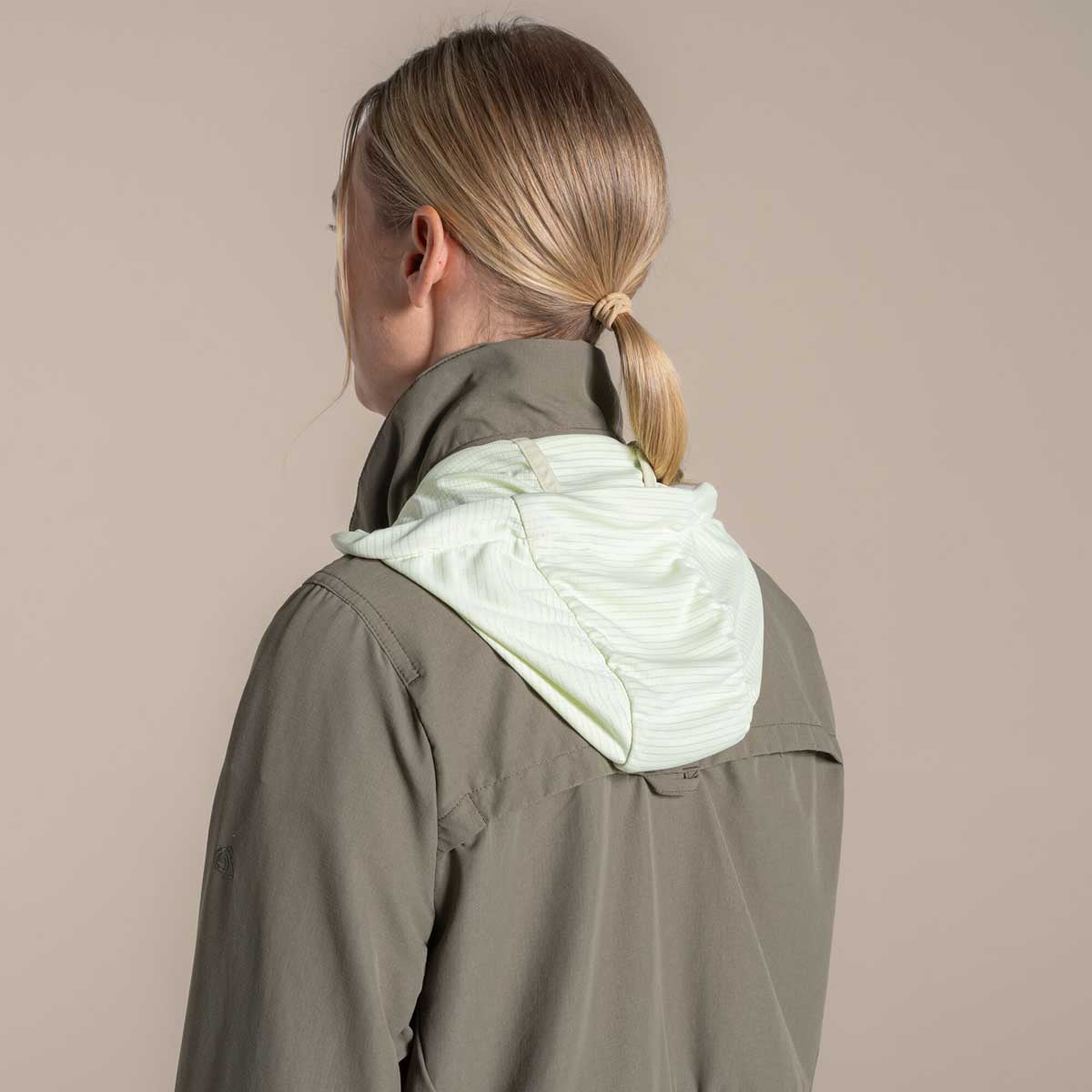 Craghoppers NosiLife Farah Women's Jacket - Wild Olive - Hood
