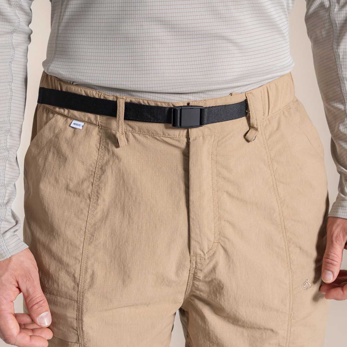 Craghoppers NosiLife Kadin Cargo Short - Earthenware - Belt