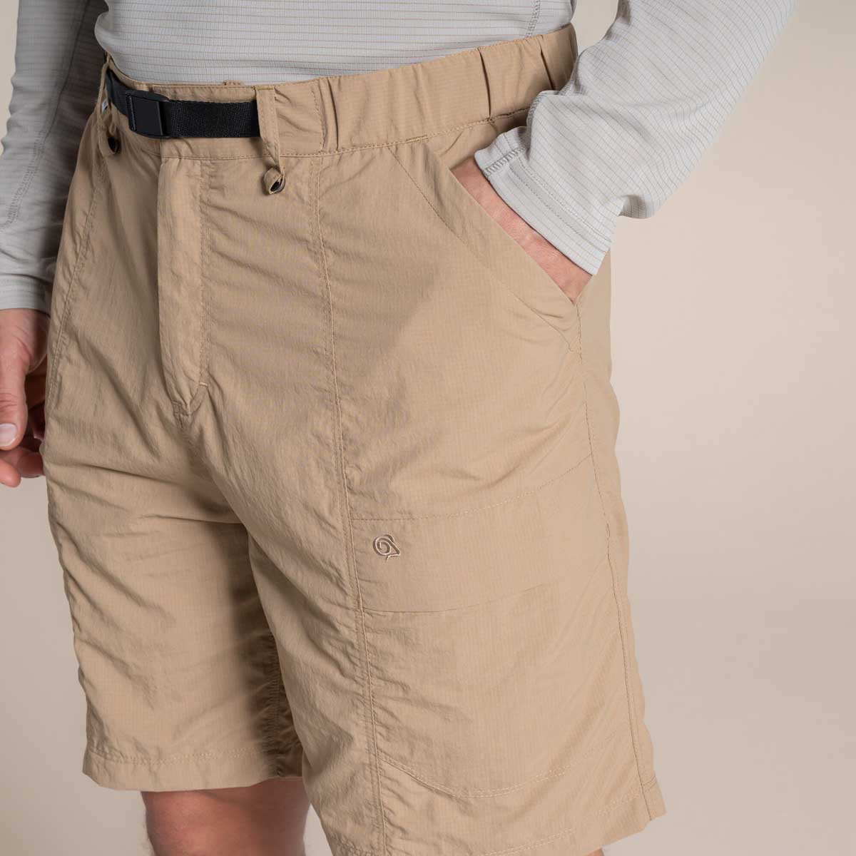 Craghoppers NosiLife Kadin Cargo Short - Earthenware - Pocket
