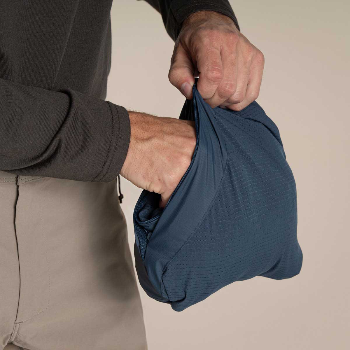 Craghoppers NosiLife Ovis Reversible Jacket - Blue Stone - Packable