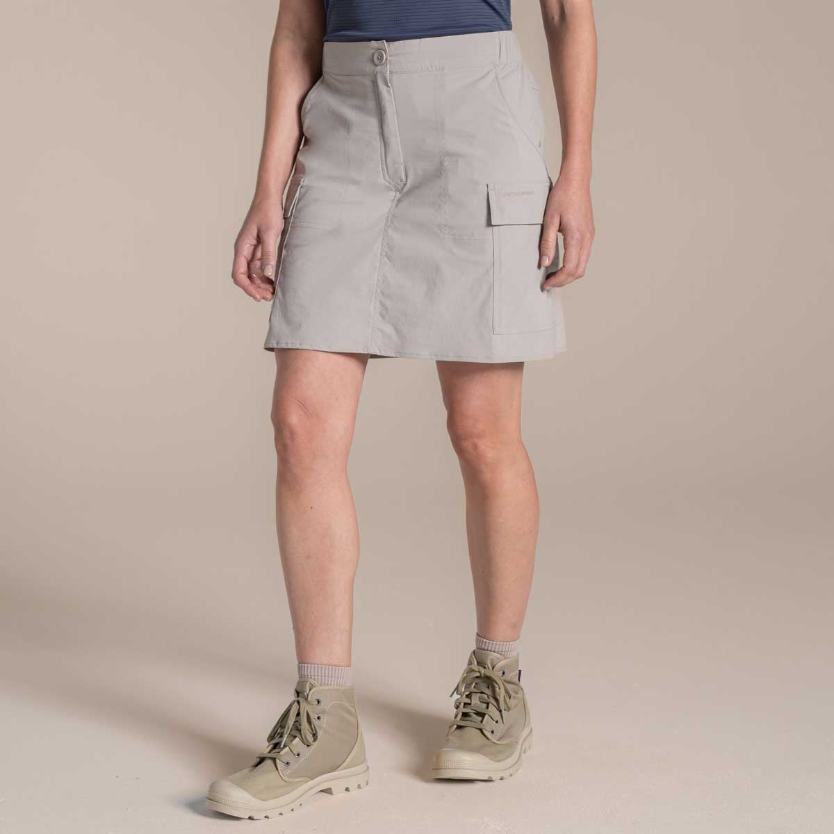 Craghoppers NosiLife Pro Cargo Skort - Soft Mushroom