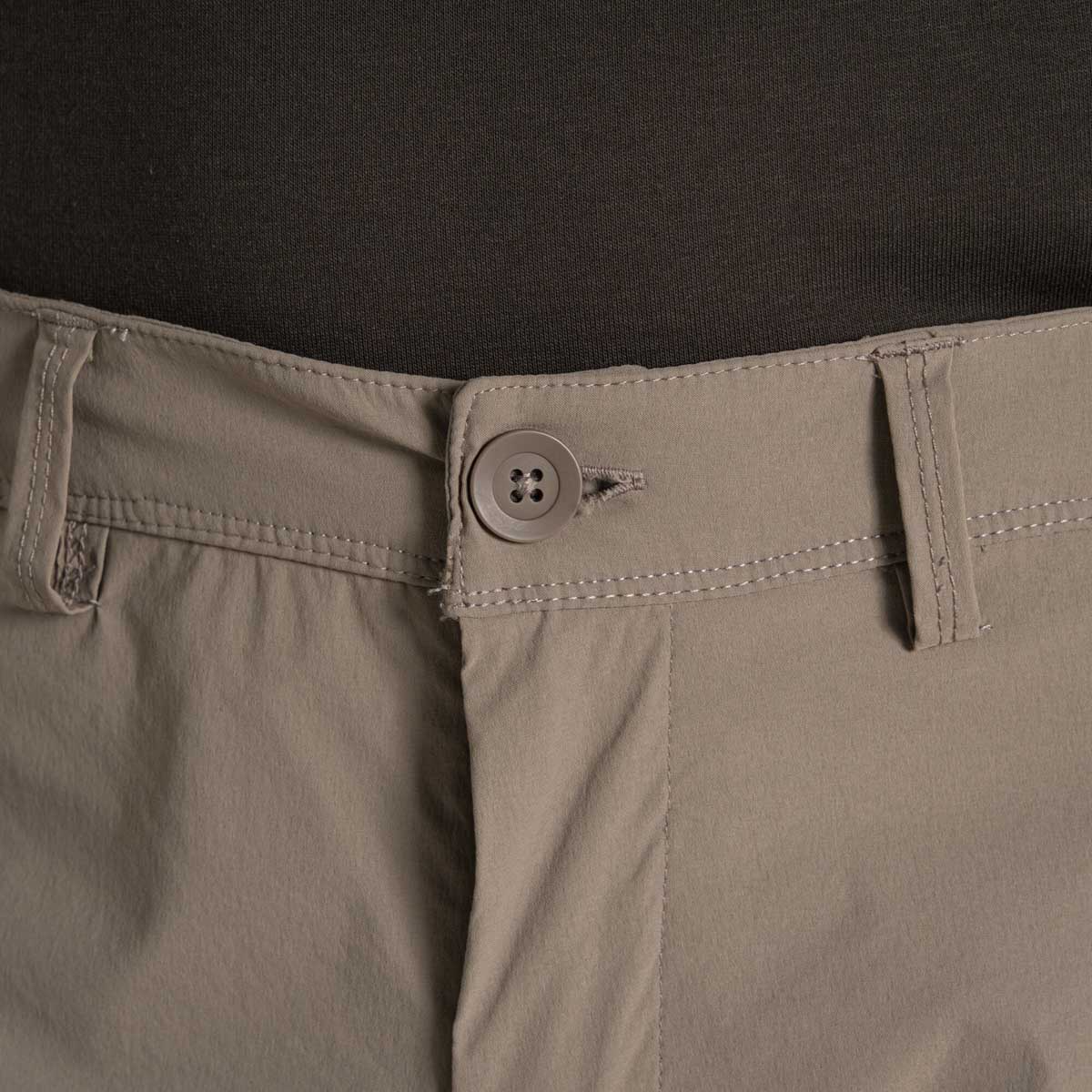 Craghoppers NosiLife Pro Trouser III - Pebble - Fly Detail
