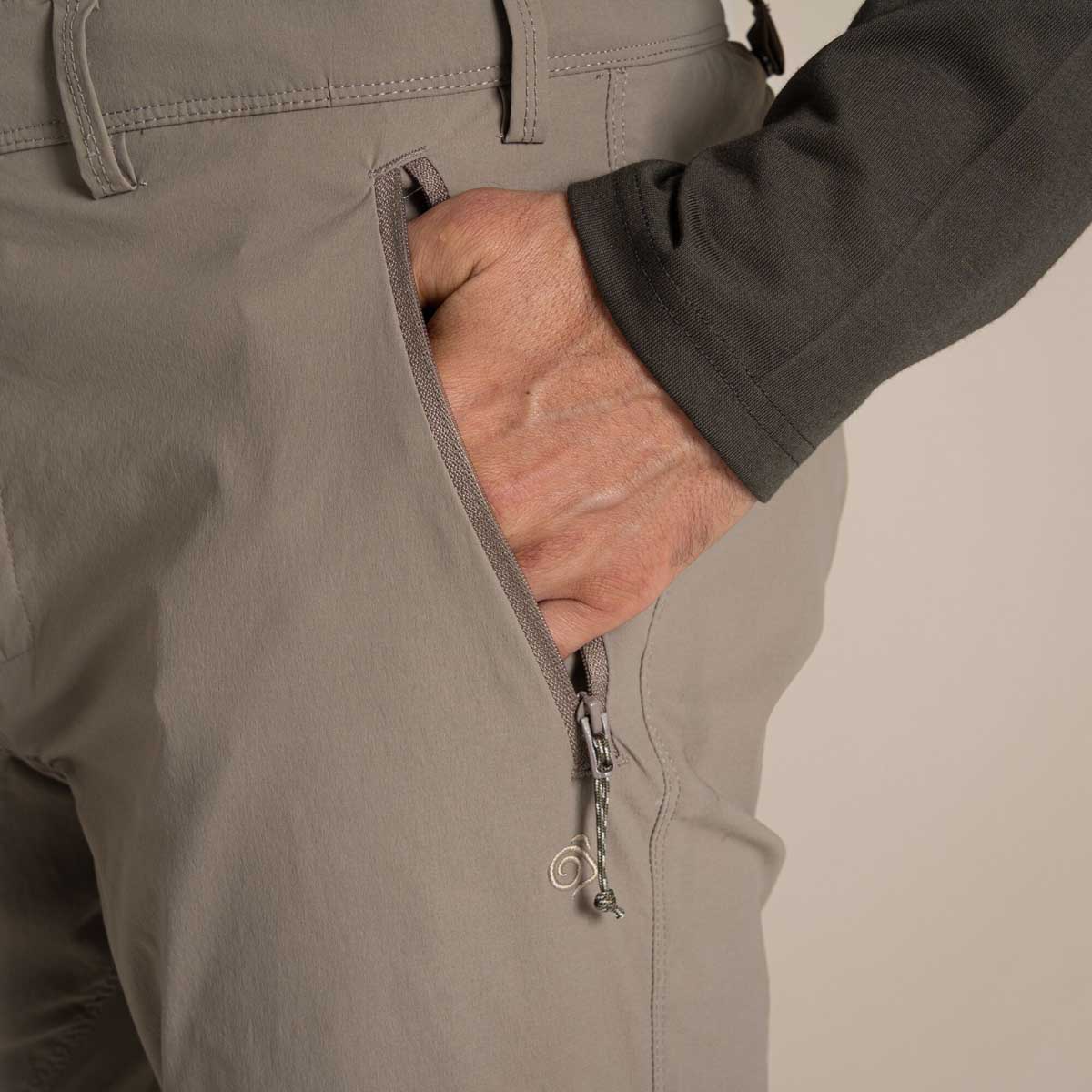 Craghoppers NosiLife Pro Trouser III - Pebble - Pocket
