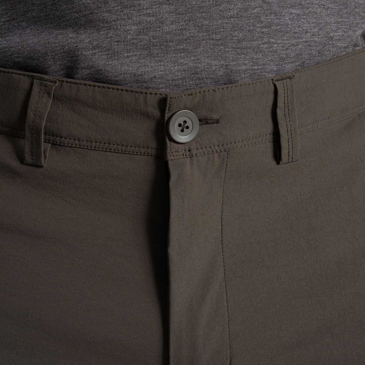 Craghoppers NosiLife Pro Trouser III - Woodland Green - Fly Detail