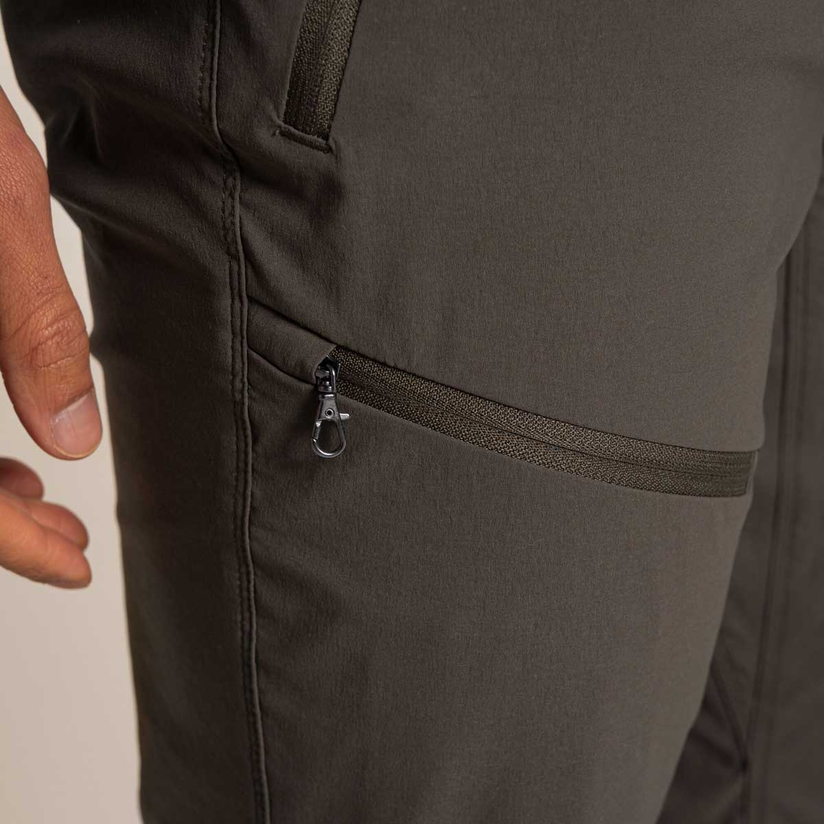 Craghoppers NosiLife Pro Trouser III - Woodland Green - Thigh Pocket