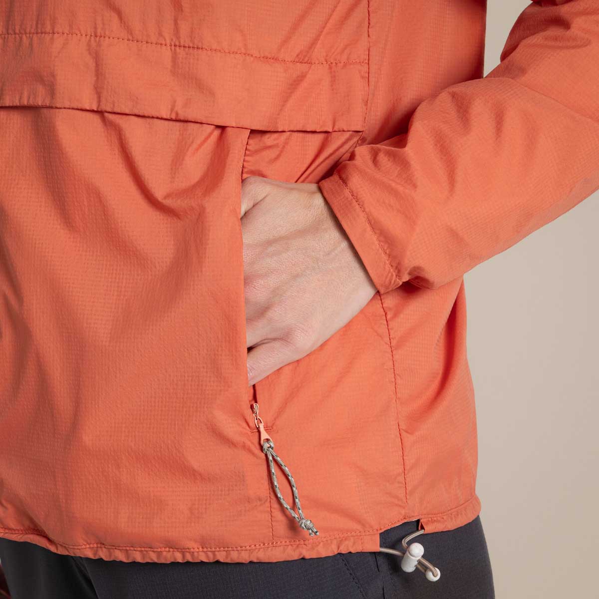 Craghoppers NosiLife Rosa Women's Reversible Jacket - Red Sandstone/Clay - Pocket
