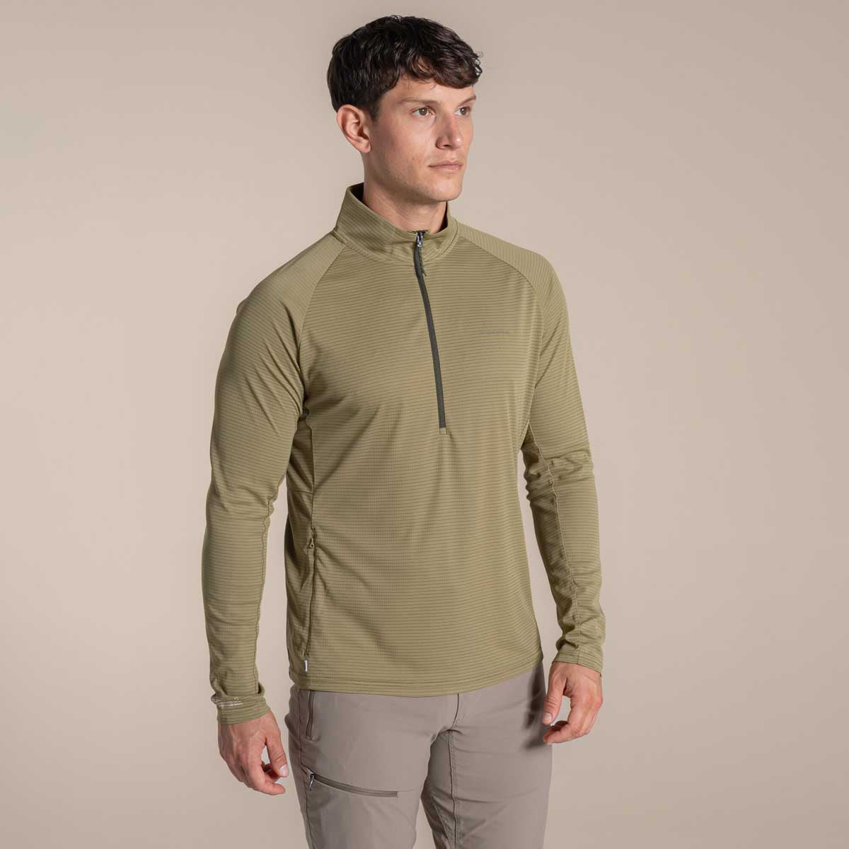 Craghoppers NosiLife Solarshield+ Half Zip - Cardamon