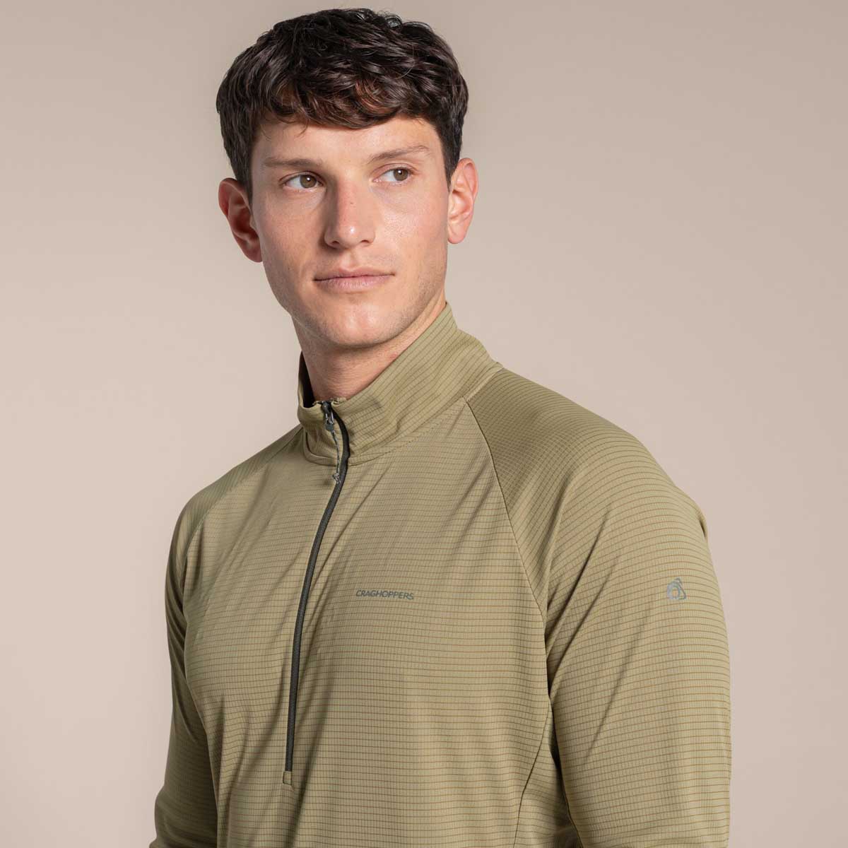 Craghoppers NosiLife Solarshield+ Half Zip - Cardamon