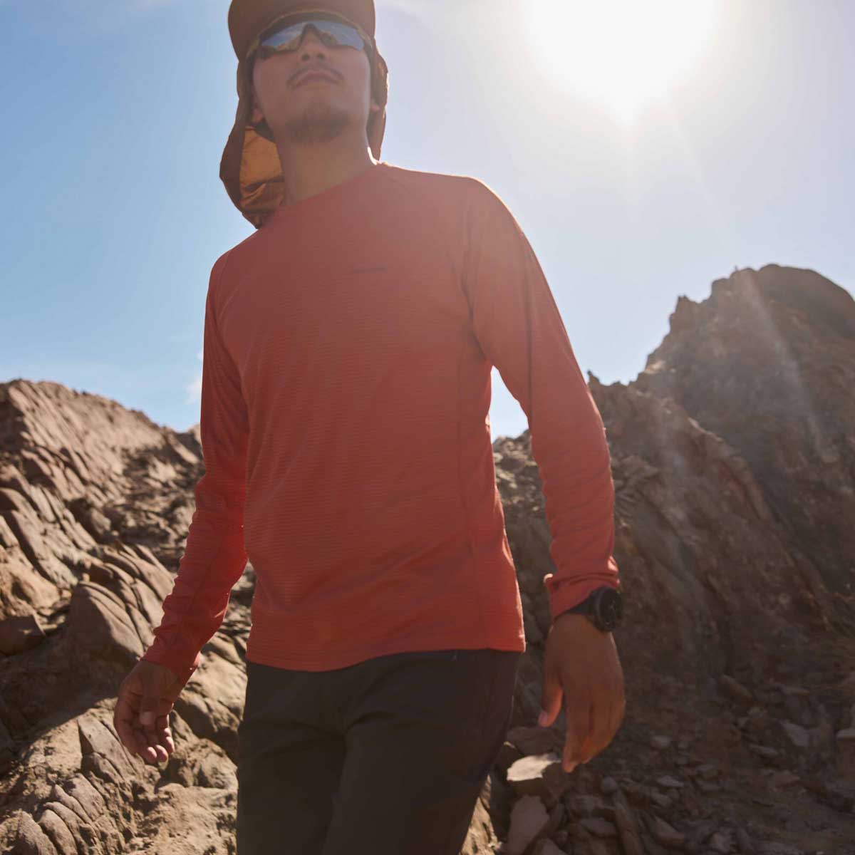 Craghoppers NosiLife Solarshield+ Long Sleeved T-Shirt - Model
