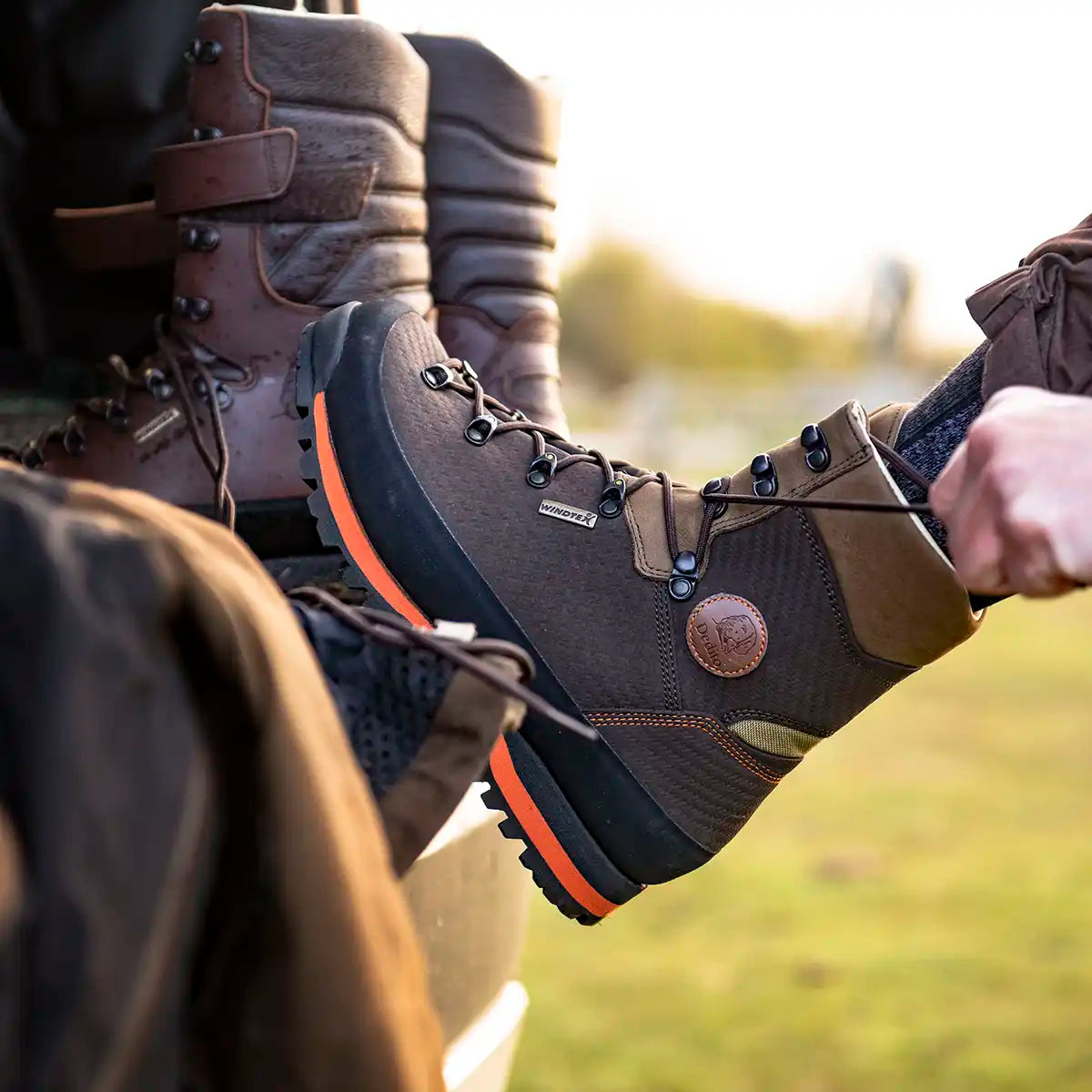 Dedito Luca Boot - Worn By Model - Side