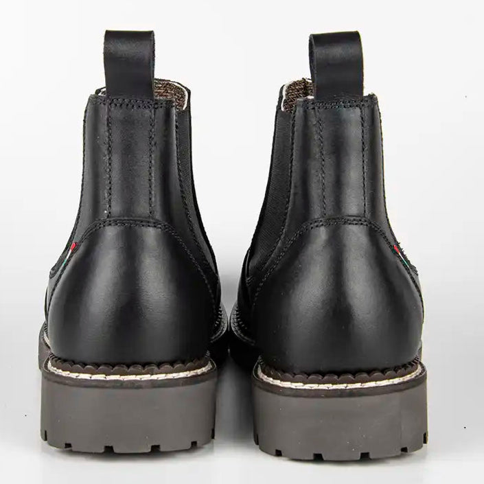 Dedito Omnio Boot - Black Leather - Rear