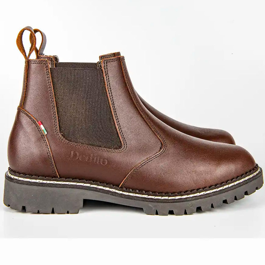 Dedito Omnio Boot - Brown Leather - Side