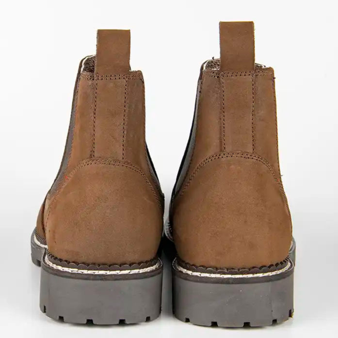 Dedito Omnio Boot - Nubuck Tan - Rear