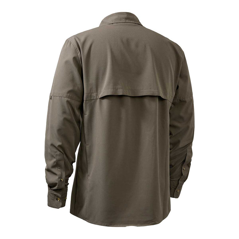 Deerhunter Canopy Shirt Grey Rear