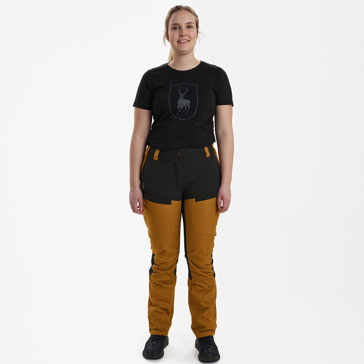 Deerhunter Lady Ann Trousers - Bronze - Model