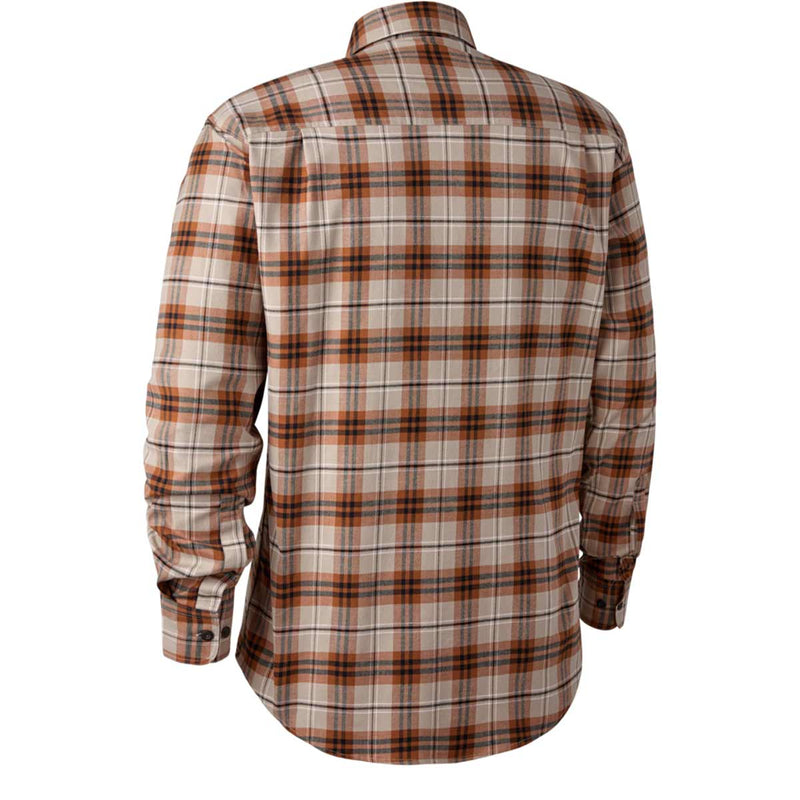     Deerhunter-Louis-Shirt-Front Orange Check