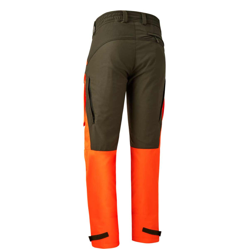   Deerhunter-Strike-Extreme-Trousers-with-Membrane-Orange-Rear