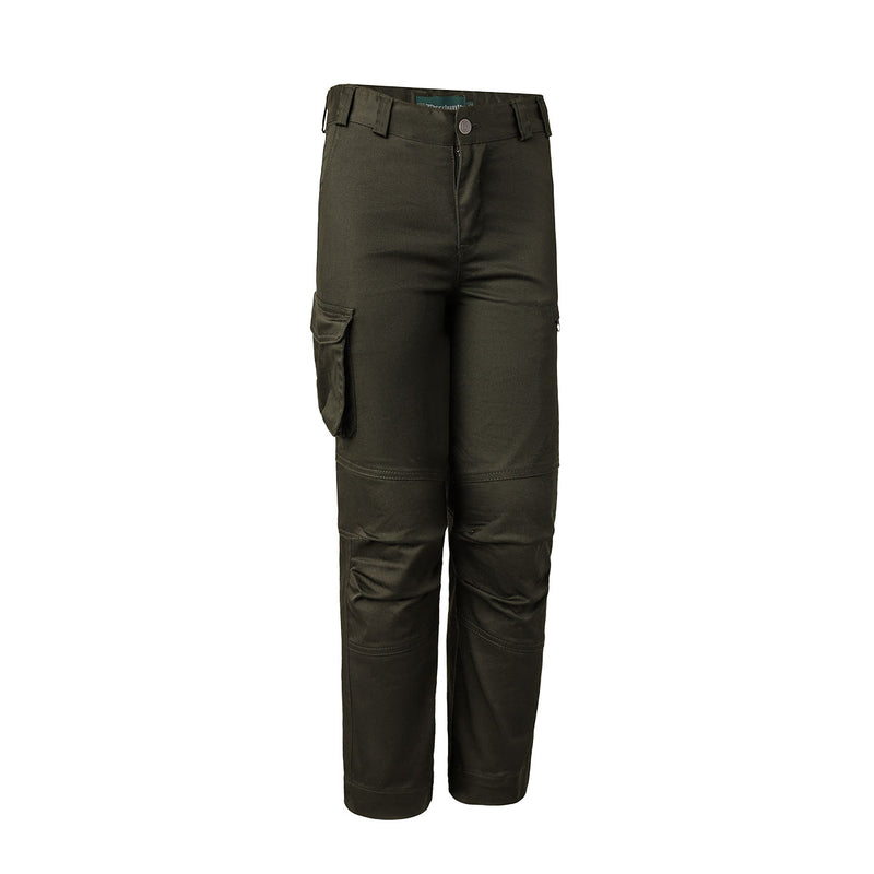 Deerhunter Youth Traveller Trousers Rifle Green
