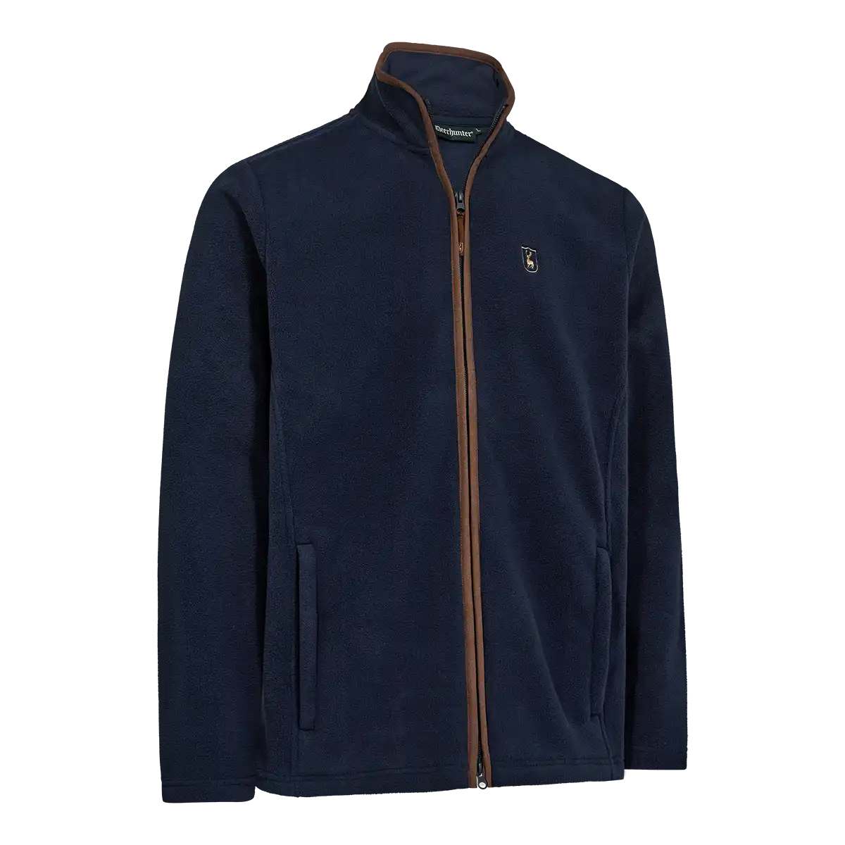 Deerhunter Cumbria Fleece Jacket - Dark Blue - Front