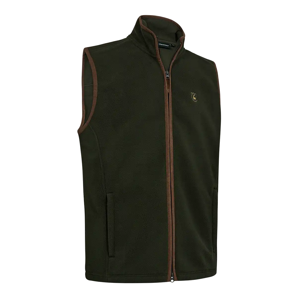 Deerhunter Cumbria Fleece Waistcoat - Forest Ember - Front