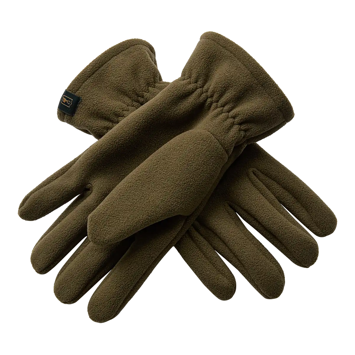 Deerhunter Fleece Gloves - Tarmac Green - Palm