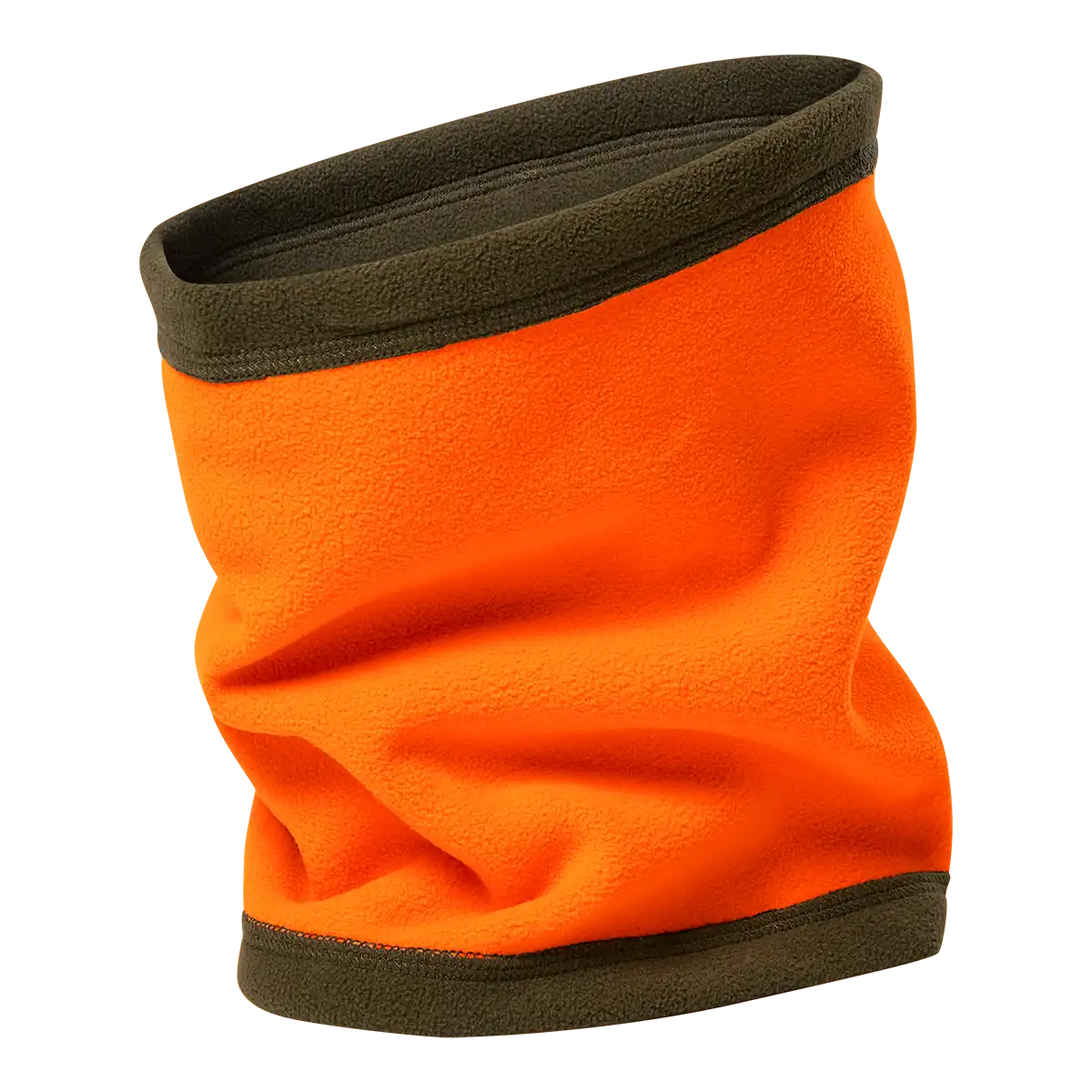Deerhunter Fleece Neck Tube - Safety Orange - Reversed Front