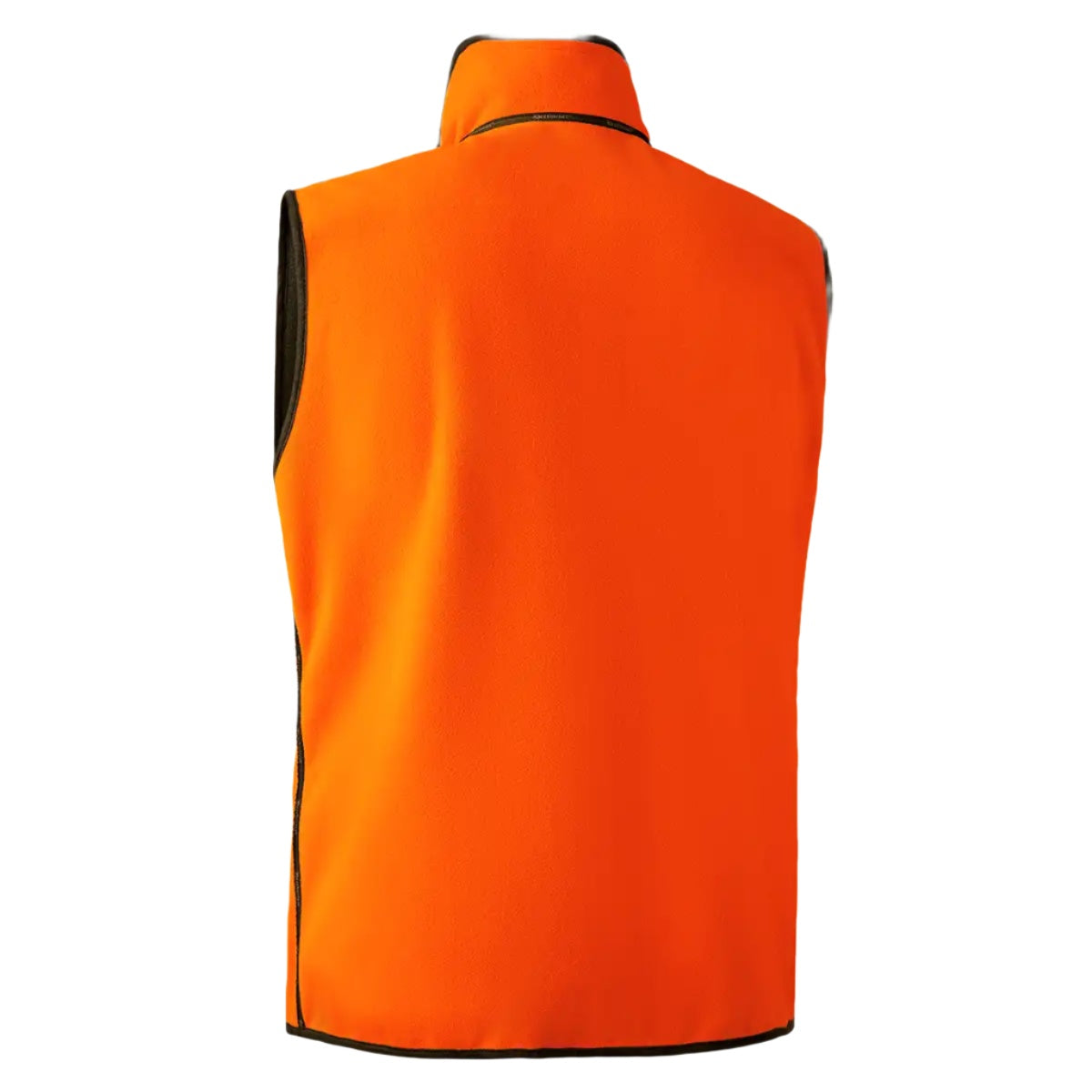 Deerhunter Gamekeeper Reversible Fleece Waistcoat - Safety Orange  - Rear